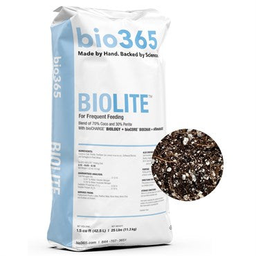 bio365™ BIOLITE™ - 1.5cu ft - Bag - Coarse Coir, Fine Coir & Coarse Perlite