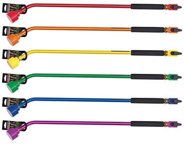 Dramm Sunrise Rain Wand - 30in -1/4 Turn Shut-Off Valve - Full-Flow Shower Spray