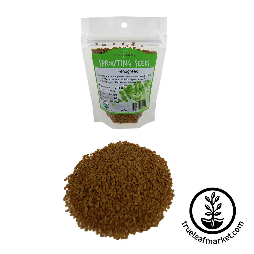 HANDY PANTRY FENUGREEK (ORGANIC) - SPROUTING SEEDS 8OZ