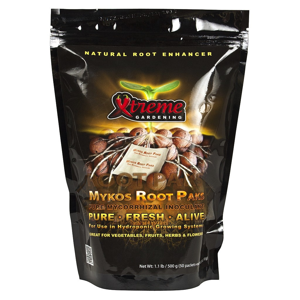 XTREME GARDENING MYKOS ROOT PAKS HYDRO, 10 G, 50 PACK XTREME GARDENING MYKOS ROOT PAKS HYDRO, 10 G, 50 PACK