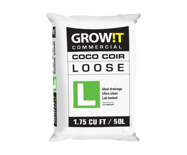 GROW!T Commercial Coco, Loose, 1.75 cu ft bag - PALLET (90 bags per)