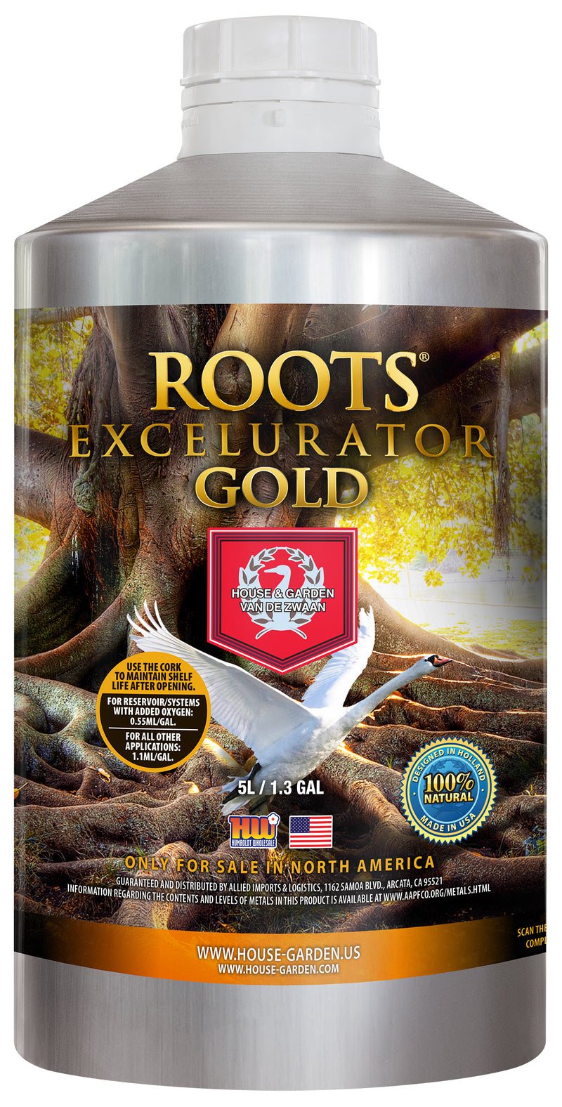 House and Garden Roots Excelurator – Gold 5L