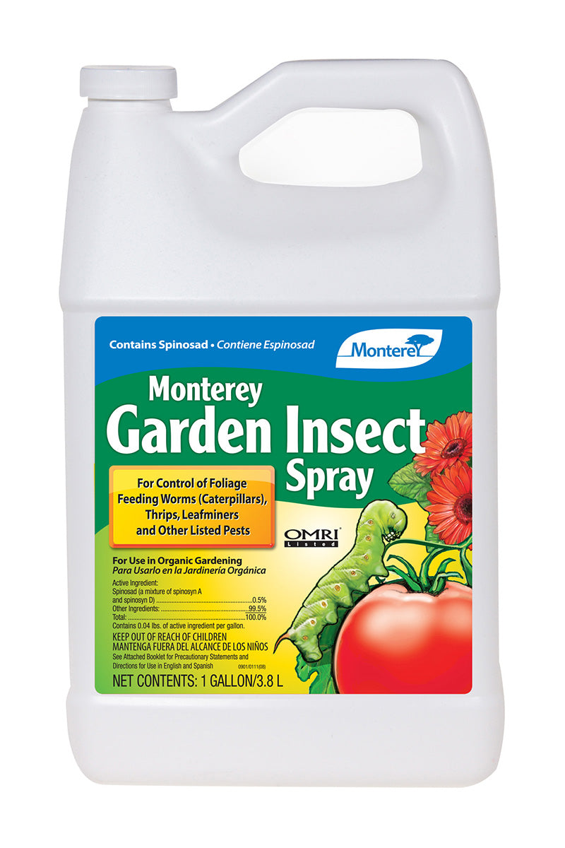 bug spray vegetable garden Monterey Garden Insect Spray, 1 gal