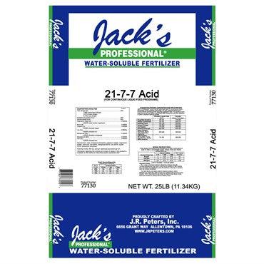 Jack's Professional 21-7-7 Acid Fertilizer 25lb