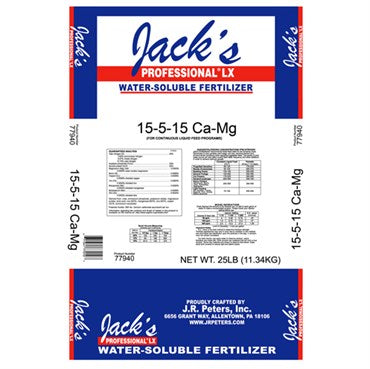 Jack's Professional 15-5-15 +CaMg LX Fertilizer  25lb