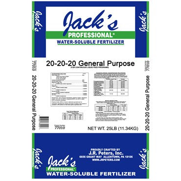 Jack's Professional 20-20-20 General-Purpose Fertilizer  25lb