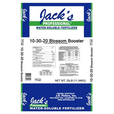 Jack's Professional 10-30-20 Blossom Booster Fertilizer  25lb