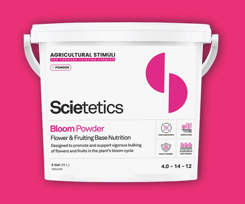 Scietetics Bloom Powder 4-14-12, 25 lb container