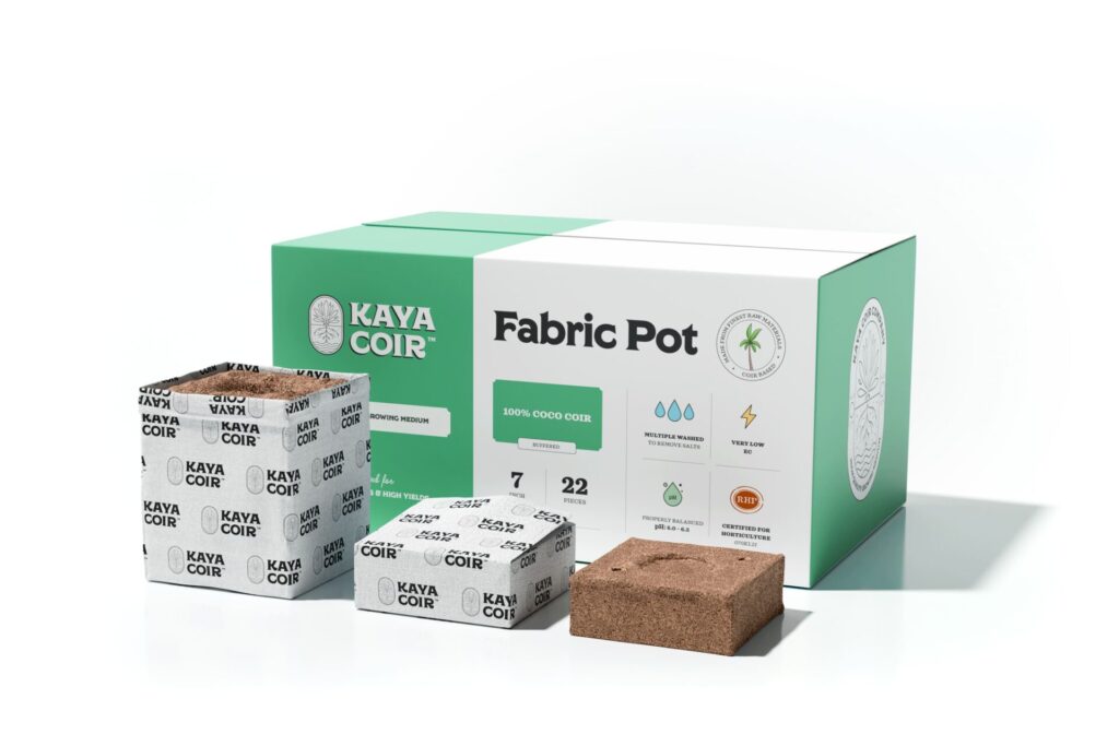 7” Kaya Coir Fabric Pot