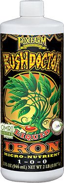 FoxFarm Bush Doctor Liquid Iron 1 qt