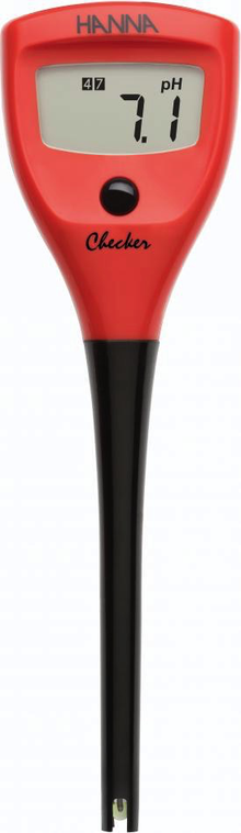 Hanna Checker pH Tester with Replaceable Electrode