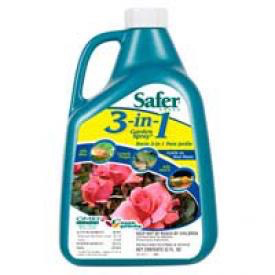 Safer 3-in-1 Garden Spray Concentrate, 1 qt
