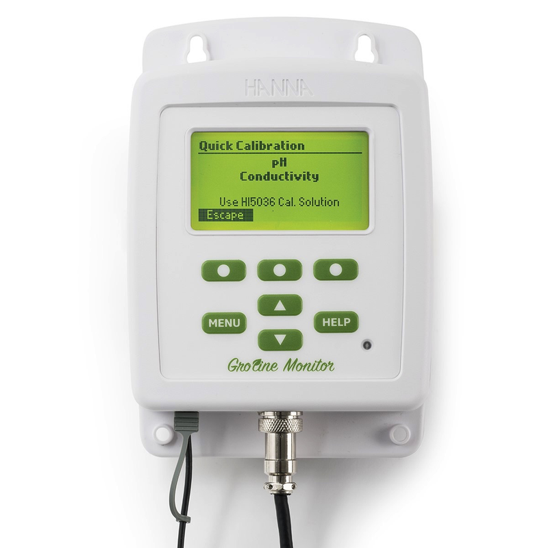 GroLine Monitor for Hydroponic Nutrients