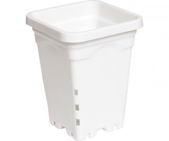 Active Aqua 5" x 5" Square White Pot, 7" Tall

Brand: