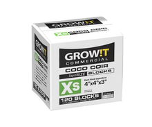 GROW!T Commercial Coco, RapidRIZE Block 4"x4"x3"case of 120