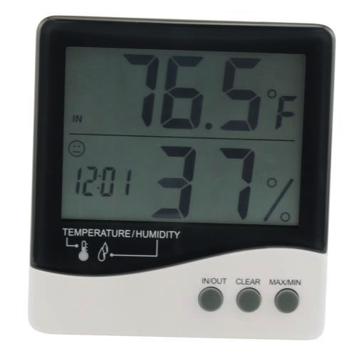Grower's Edge Large Display Thermometer / Hygrometer