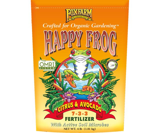 FoxFarm Happy Frog® Citrus & Avocado Fertilizer, 4 lb bag