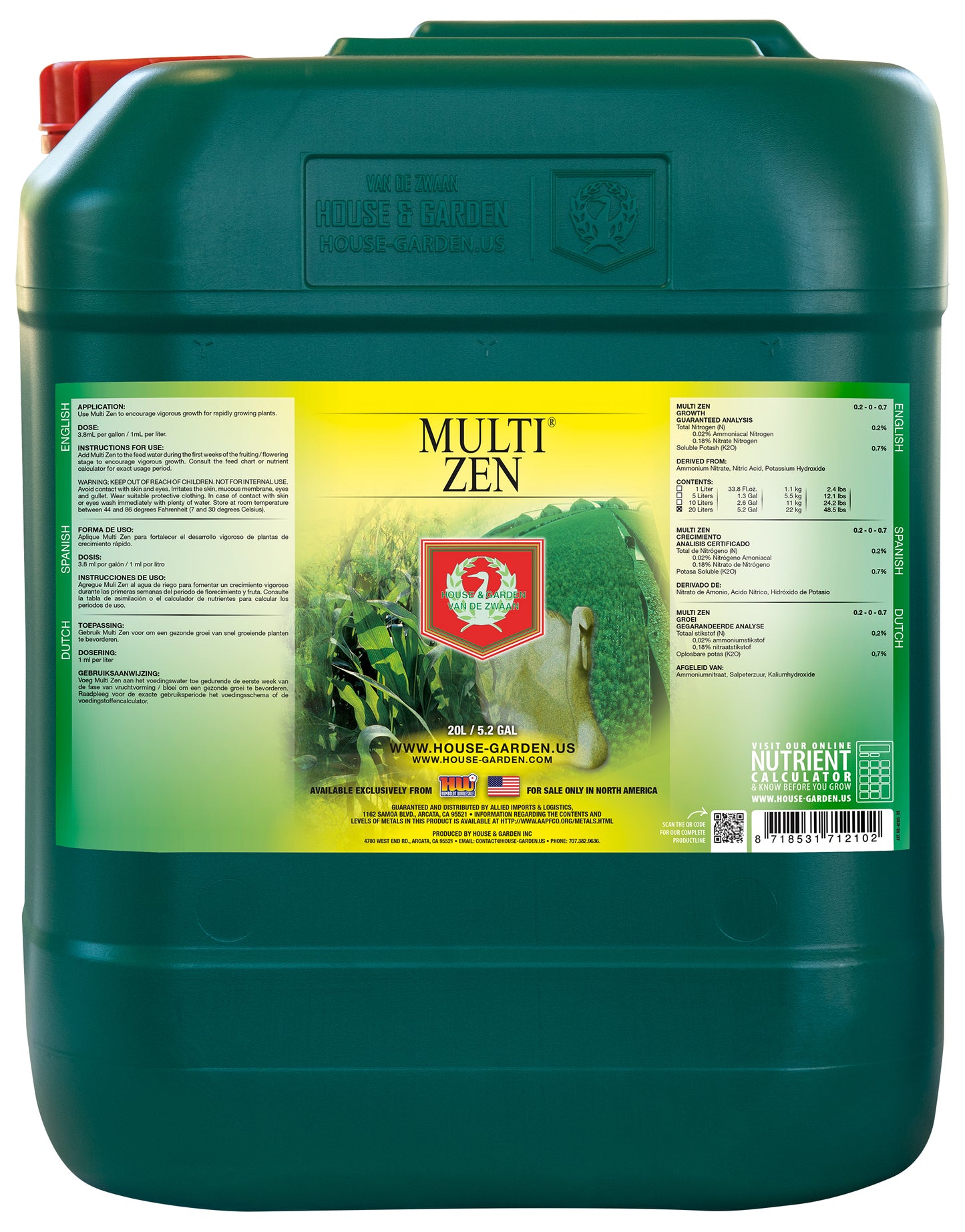House and Garden Multi Zen 20L