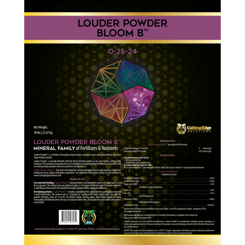 Cutting Edge Solutions Louder Powder Bloom B