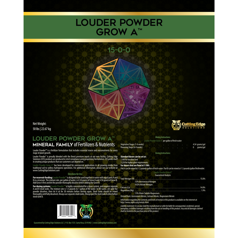 Cutting Edge Solutions Louder Powder Grow A