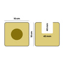 RedRock Starter Block PRO w/ 42/40 Hole - 10x10x10cm -4-Inch x 4-Inch x 4-Inch (144/Cs) CASE