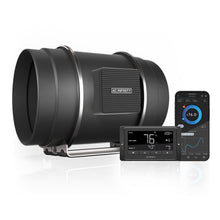 AC INFINITY CLOUDLINE T8, QUIET INLINE DUCT FAN SYSTEM WITH TEMPERATURE AND HUMIDITY CONTROLLER, 8-INCH