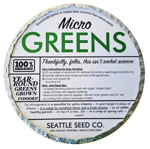 Organic Microgreens Starter Kit