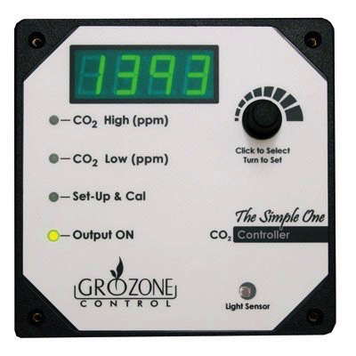 Grozone SCO2 - Single output CO2 Controller 0-5000 ppm