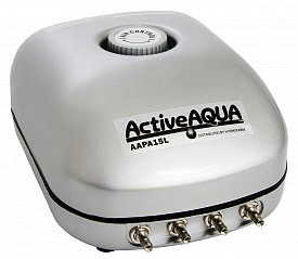 Active Aqua Air Pump 4 Outlets 10W 15L/min