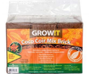 GROW!T Coco Coir Mix Brick, pack of 3