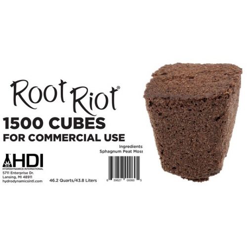 HDI Root Riot® Plant Starter Cubes - 1500ct - Bulk Box