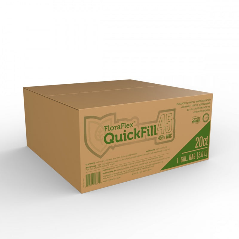 FloraFlex QUICKFILL™ GROW BAG | 1 GAL 45% WHC - Single Bag