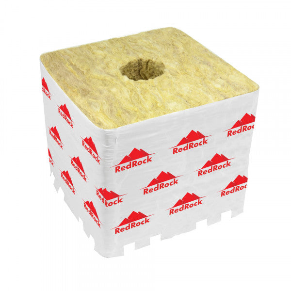 RedRock Grow Block PRO w/ 42/40 Hole - 15x15x13.5cm - 6-Inch x 6-Inch x 5.3-Inch (48/Cs) CASE